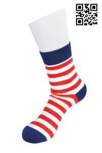 SOC005 條紋撞色棉襪 來版訂造 運動透氣棉襪 秋冬棉襪 襪子供應商